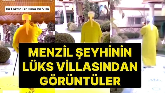 Lüks Araçlarıyla Sık Sık Gündem Olmuştu: Menzil Şeyhi Muhammed Saki'nin Lüks Villasından Görüntüler