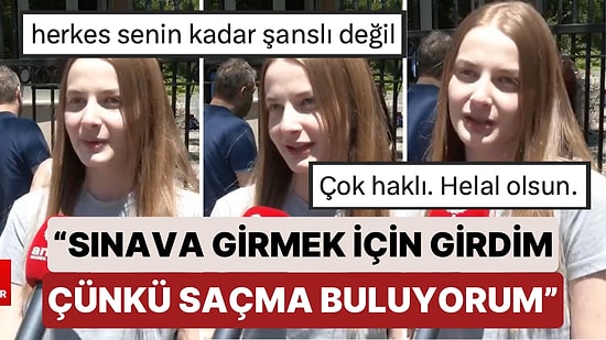 Yurt Dışında Okuyacağını Söyleyen Genç Kız Yaptığı Sınav Yorumuyla Sınava Giren Gençlerin Sesi Oldu