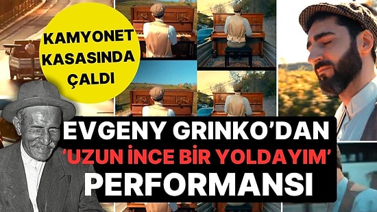 Kamyonet Kasasında İstanbul'u Gezerek Çaldı! Dünyaca Ünlü Piyanist Evgeny Grinko'dan 'Gündüz Gece' Performansı