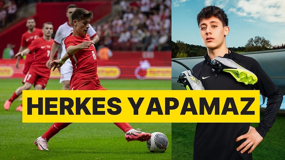 A Milli Takım'da Polonya Maçına Damga Vuran Arda Güler'in Kramponundaki Detayı Görmelisiniz!