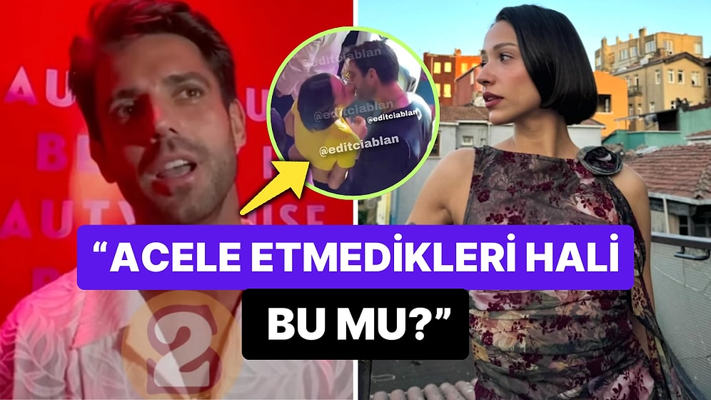 Zeynep Bastık'la Öpüşürken Görüntülenen Serkay Tütüncü'nün "Acele Etmiyoruz" Açıklaması Dillere Düştü