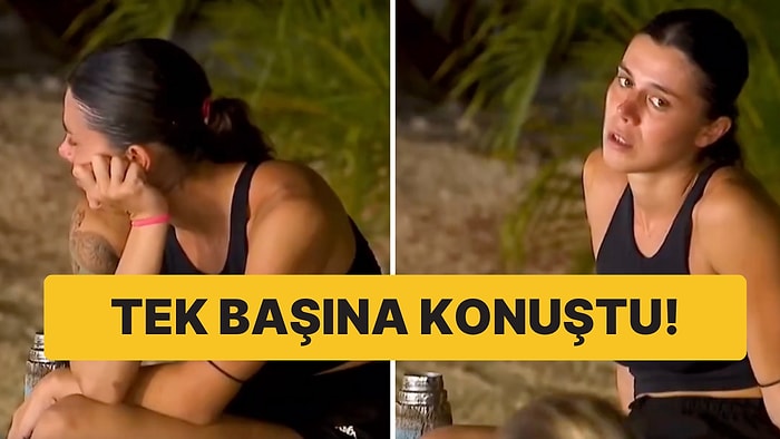 Survivor'da Nefise'nin Kendi Kendine Dertleştiği Anlar Gündem Oldu!