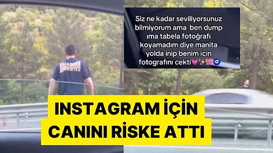 Instagram'a Fotoğraf Atmak İçin Canını Riske Atan Kişi Tepkilere Neden Oldu