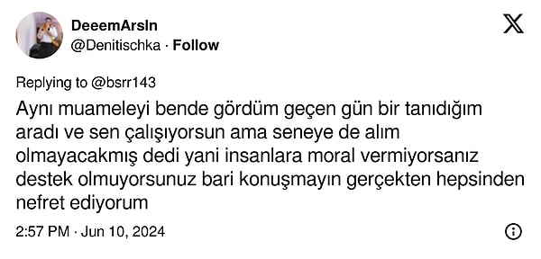 Paylaşımı yapan kişi yalnız olmadığını gördü.