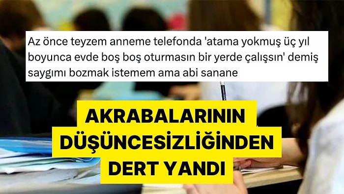 Akrabalarının Patavatsızlığından Yakınan Atanamayan Öğretmenin İsyanı Gündem Oldu