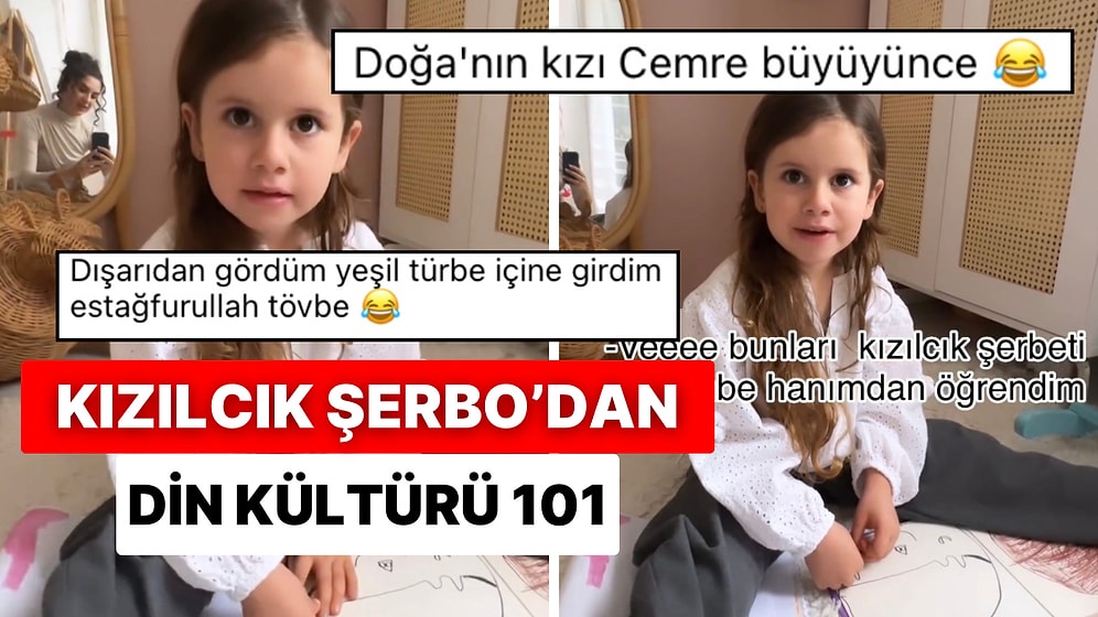 Kızılcık Şerbeti Pembe’den Öğrendikleriyle Annesini Şoke Eden Tatlı Kız Tebessüm Ettirdi