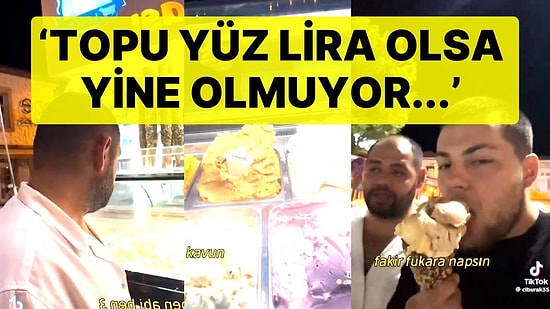 Alaçatı'da Alınan 2 Külah Dondurmanın Fiyatı Dudak Uçuklattı: 'Topu Yüz Lira Olsa Yine Bin Lira Yapmıyor'