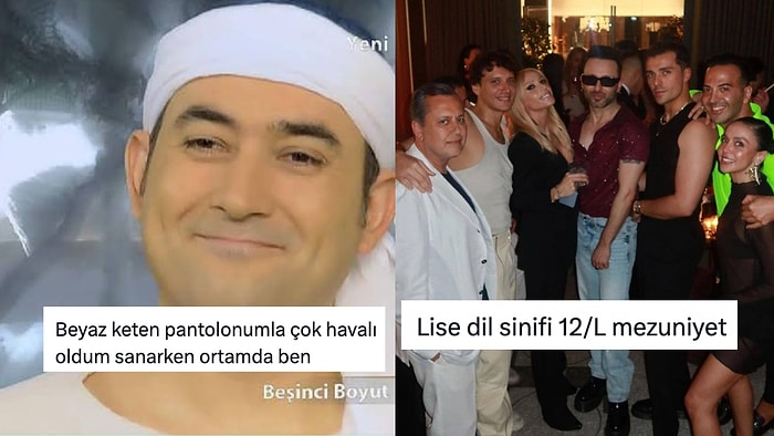 Beyaz Keten Pantolon Modasından Bölümlere Göre Mezuniyet Karelerine Son 24 Saatin Viral Tweetleri