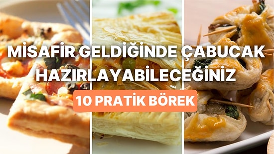 Misafir Geldiğinde Airfryer'ın Çift Haznesi Sayesinde Çabucak Hazırlayabileceğiniz 10 Pratik Börek Tarifi