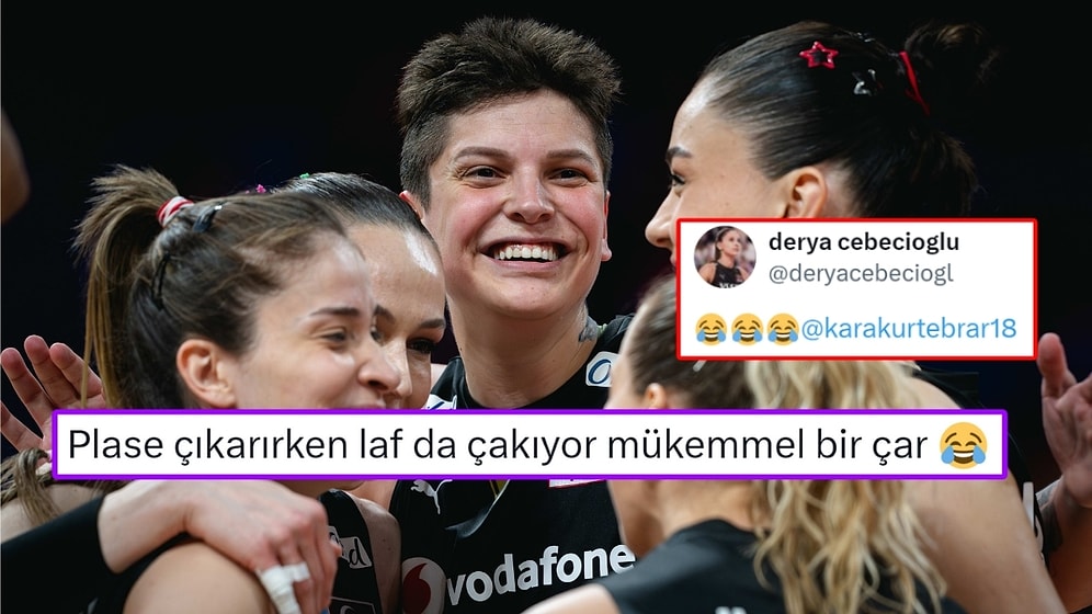 Derya Cebecioğlu'nun Vuruşunu Çıkaran Ebrar Karakurt'tun Verdiği Tepki Sizi Güldürecek