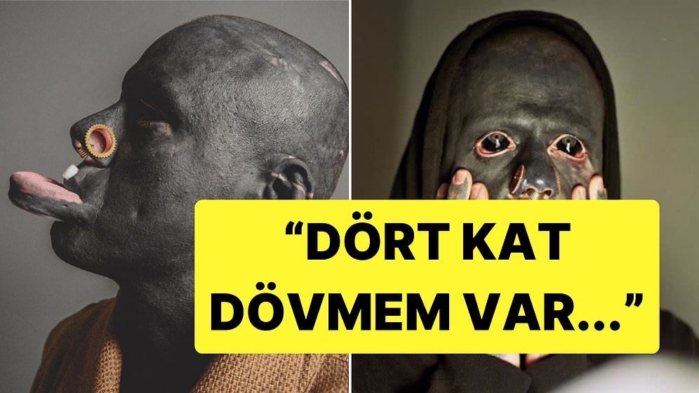 Vücudunun Yüzde 98'i Dövmeyle Kaplı! "Vücudumda Dört Kat Dövme Var..."