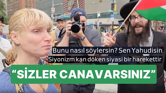 Böylesi Az Görülür: Siyonist Yahudiye Filistin Yanlısı Ultra Ortodoks Yahudi Şoku