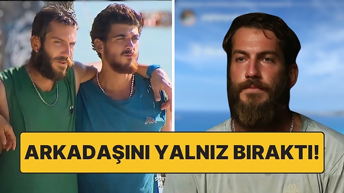 Survivor Poyraz'ın Yarışmadaki Yakın Arkadaşı Ogeday'ı Finalde Desteklememesi Tepki Çekti!