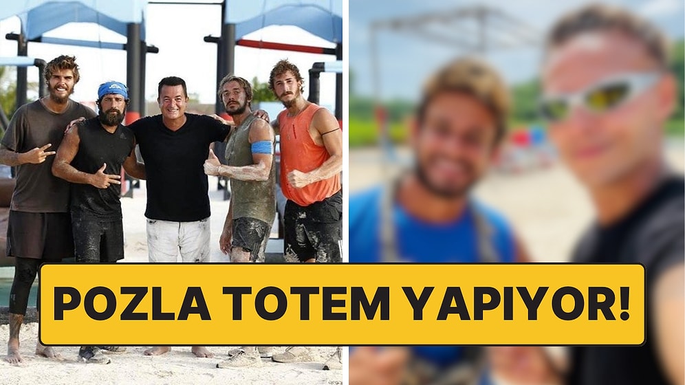 Survivor'da Eski Şampiyonların Pozunu Kendine Totem Yapıp Aynı Pozu Veren Batuhan Dillere Düştü!