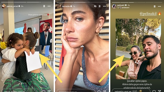 Peçeteye Öpücük Konduran Sarıkaya'dan Erçel'in Yeğeni Mavi'ye 12 Haziran'da Ünlülerin Instagram Paylaşımları