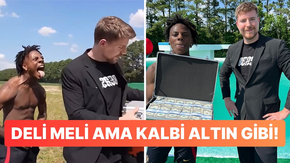 Nereden Baksan Kral Hareket: iShowSpeed Mr. Beast'ten Kazandığı Ödülü Filistin'e Bağışladı