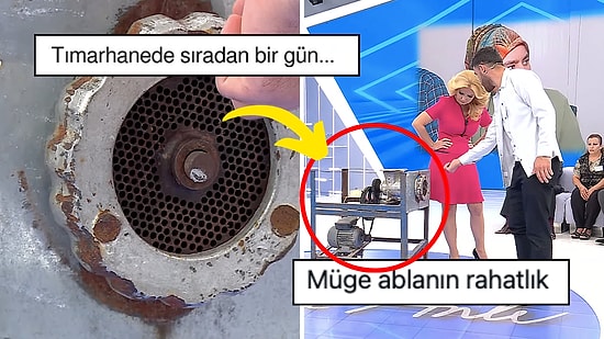 Müge Anlı'da İçinde İnsan Çekildiği Söylenen Kıyma Makinesi Stüdyoya Getirildi!