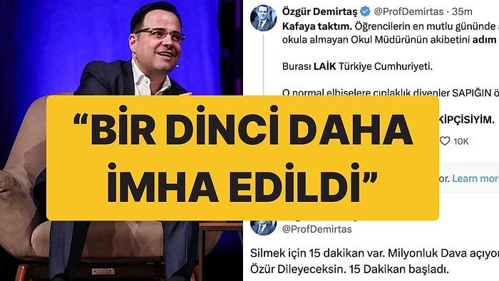 Özgür Demirtaş’tan Kocaeli’ndeki "Uygunsuz Kıyafet" Skandalına Tepki: "Bir Dinci Daha İmha Edildi"