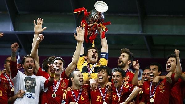 Avrupa Futbol Şampiyonası'nı en çok kazanan iki takımdan biri İspanya.