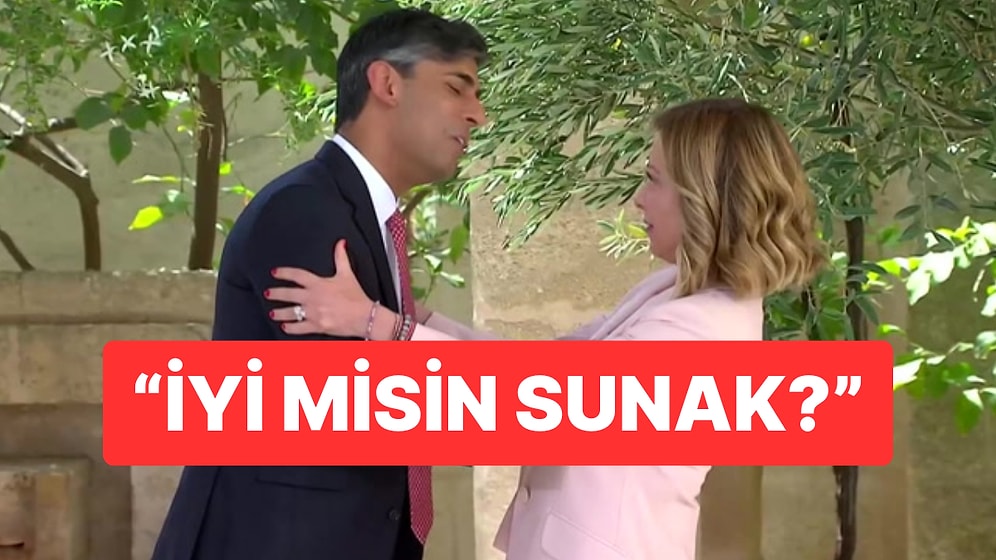 İtalya Başbakanı ile İngiltere Başbakanının Samimi Selamlaşması Gündem Oldu