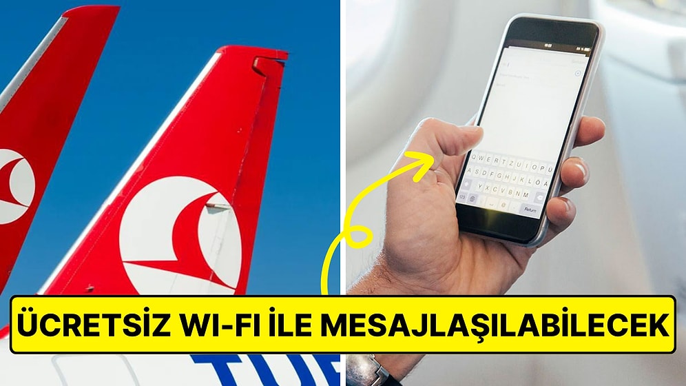 THY, Yurt İçi Uçuşlarındaki Yolculara Ücretsiz Mesajlaşma Hizmeti Sunmaya Başladı!