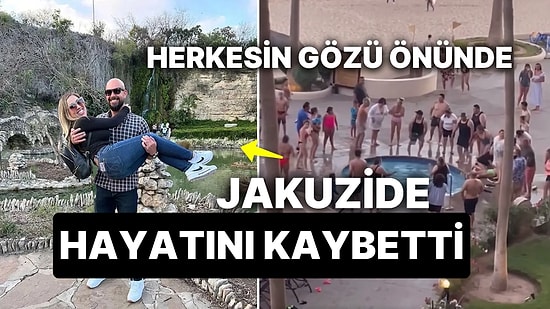 Kaldığı Otelde Jakuziye Girdi Herkesin Gözü Önünde Hayatını Kaybetti!