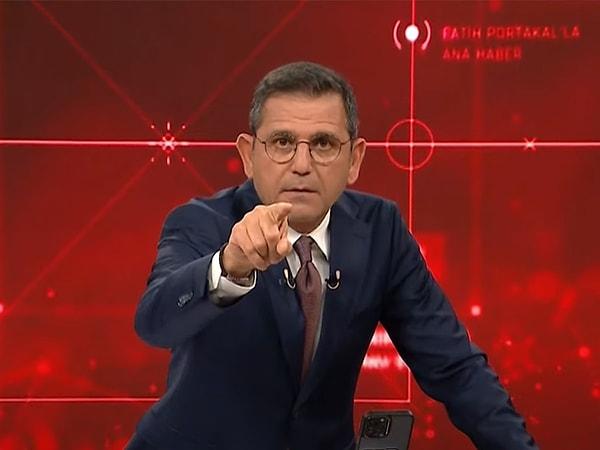 Gazeteci Fatih Portakal ise Sözcü TV canlı yayınında yaşananlara tepki gösterdi.