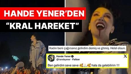 Hande Yener Sözünü Tuttu: ODTÜ Öğrencileri ile Doyasıya Eğlencenin Tadını Çıkardılar