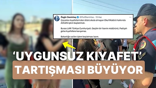 Mezuniyet Töreninde 'Uygunsuz Kıyafet' Tartışması Sosyal Medyanın Gündeminde!