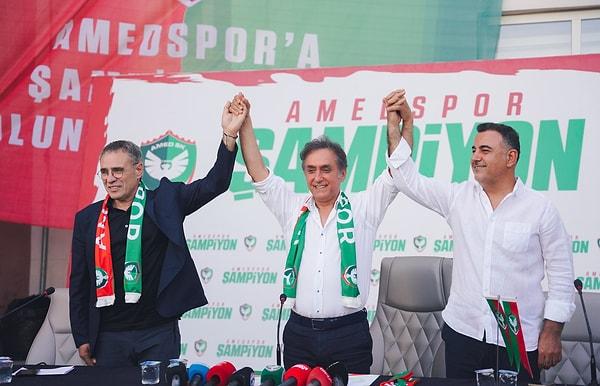 Dün öğlen saatlerinde Diyarbakır’a gelen Ersun Yanal,  Amedspor ile sözleşme imzaladı.