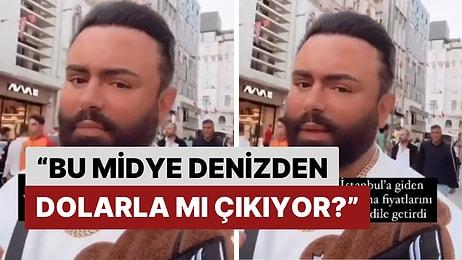 İstanbul'a Gelen Bir Gurbetçi Midye Fiyatlarını Duyunca İsyan Etti!