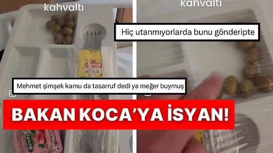 Bir Vatandaş Hastanede Gelen Kahvaltıdan Sonra Bakan Koca’ya İsyan Etti