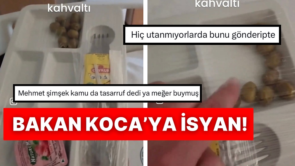 Bir Vatandaş Hastanede Gelen Kahvaltıdan Sonra Bakan Koca’ya İsyan Etti