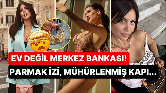 Icardi'nin Eşi Wanda Nara'nın Sigortalattığı Servet Değerindeki Çantalarını Koruma Şeklini Duymanız Gerek!