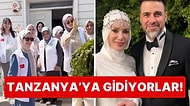 Kurban Bayramı'nı Tanzanya'da Geçirecek Gamze Özçelik-Reshad Strik Çiftini Umuda Koşanlar Derneği Yolcu Etti