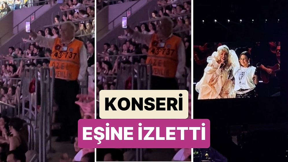 Aşka İnancınızı Yeşertecek! Ajda Pekkan Konserinde Bir Görevli Eşin Görüntülü Arayarak Konseri İzletti