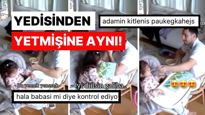 Babasını Sabır Sınavına Sokan Tatlı Kızın Süreci Yönetirken Büründüğü Profesyonellik Tebessüm Ettirdi