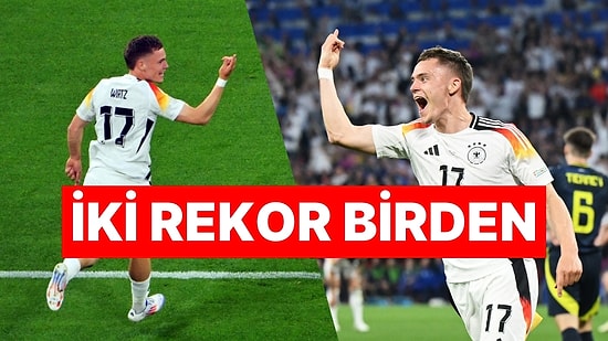 Almanya'nın Genç Yıldızı Florian Wirtz Avrupa Futbol Şampiyonası'nın Tarihine Geçti!