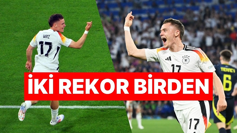 Almanya'nın Genç Yıldızı Florian Wirtz Avrupa Futbol Şampiyonası'nın Tarihine Geçti!