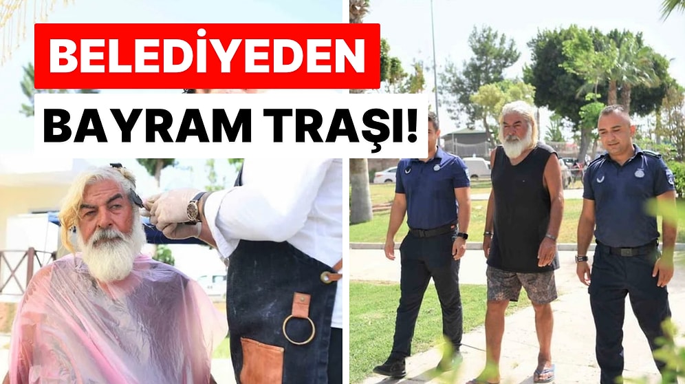 Konyaaltı Belediyesi Alkışları Topladı! Bayram Öncesi Sokakta Yaşayan Vatandaşlara Tıraş Hizmeti Sağladı