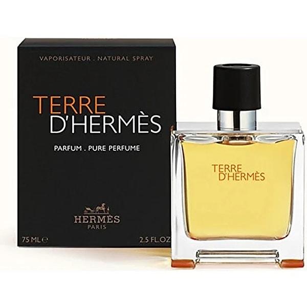 11. Hermes Terre D'hermes Pure Erkek Parfüm
