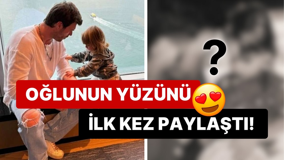 Maşallah Demeden Geçmeyelim: Kıvanç Tatlıtuğ Oğlu Kurt Efe'nin Yüzünü İlk Defa Gösterdiği Paylaşımla Mest Etti