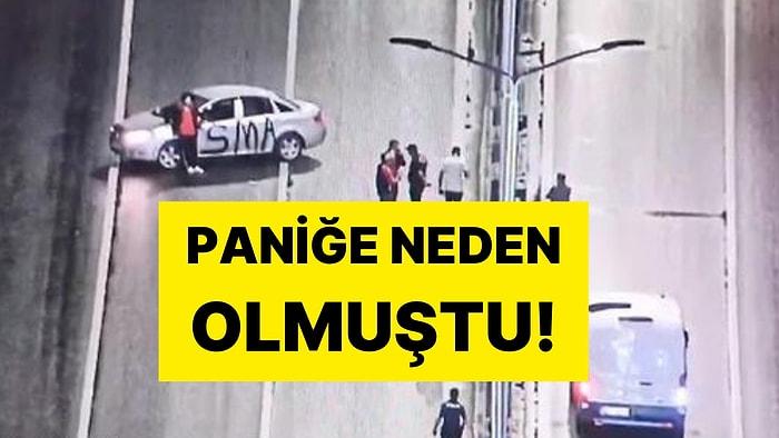 15 Temmuz Şehitler Köprüsü'nü Kapatıp Eylem Yapan Şüpheli Tutuklandı