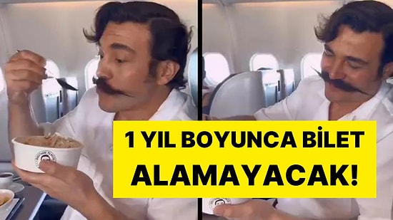 THY’den 'Baruthane Pilavcısı’na Ceza: Uçuşlarından Men Edildi