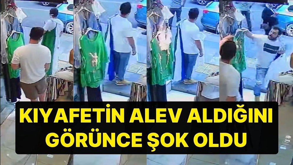 Bluzdan Sarkan İpi Yakayım Derken Az Kalsın Dükkanı Yakıyordu!