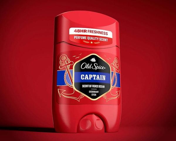 12. Old Spice Captain Erkekler İçin Stick Deodorant 50 ml