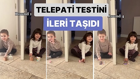 Telepati Testini İleri Taşıdı: Bir Anne İkizlerinin Önüne İki Nesne Koyup Hangisini Seçeceklerine Test Etti