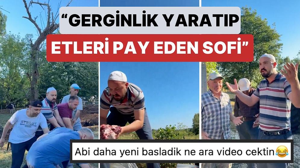 Şimdi de Kurban Kesen Amcalarla Video Çekti: Oğuzhan Alpdoğan'dan Kurban Bayramı Videosu Geldi