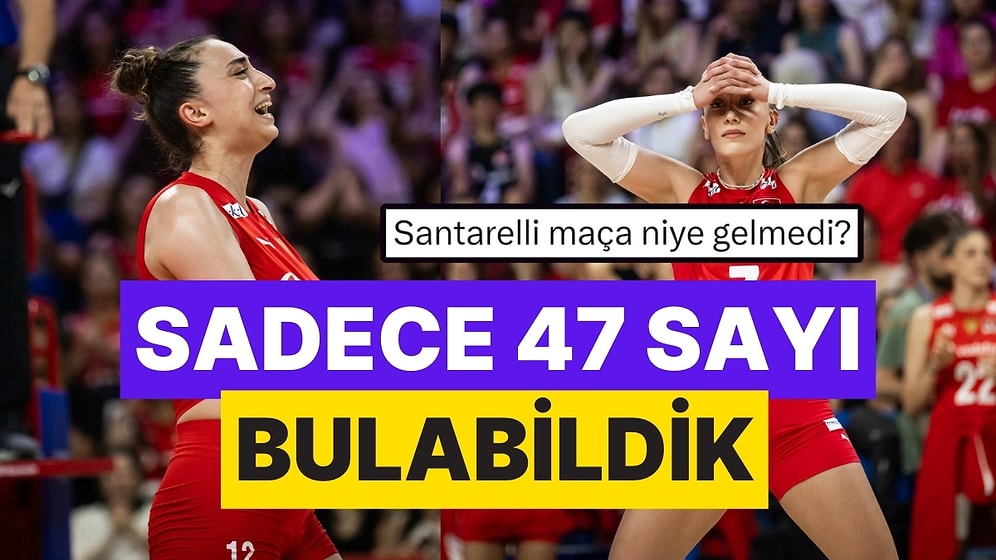 A Milli Kadın Voleybol Takımı Brezilya'ya 3-0 Mağlup Olarak Üst Üste İkinci Mağlubiyetini Aldı!