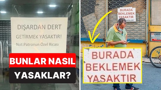 Gördüğünüz Anda Neye Uğradığınızı Şaşıracağınız Birbirinden Acayip Yasak Levhaları